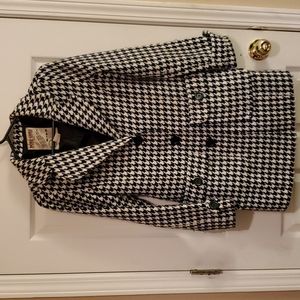 Houndstooth Coat